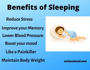 Benefits of Sleeping