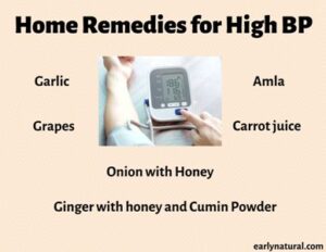 Home Remedies for High BP