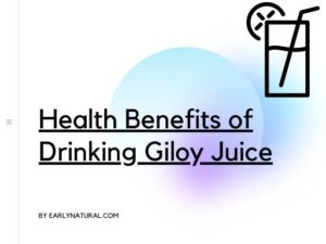 Health Benefits of Giloy Juice