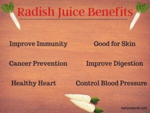 Radish Juice Benefits