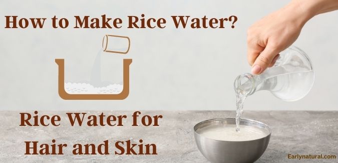 How to make rice water and its use