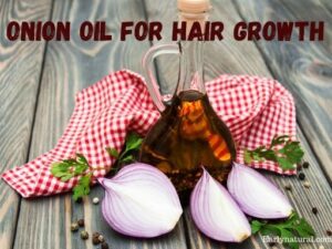 Onion Oil for Hair growth