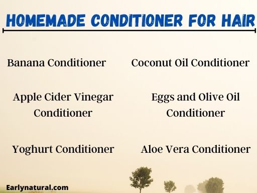 Homemade Conditioner for Hair